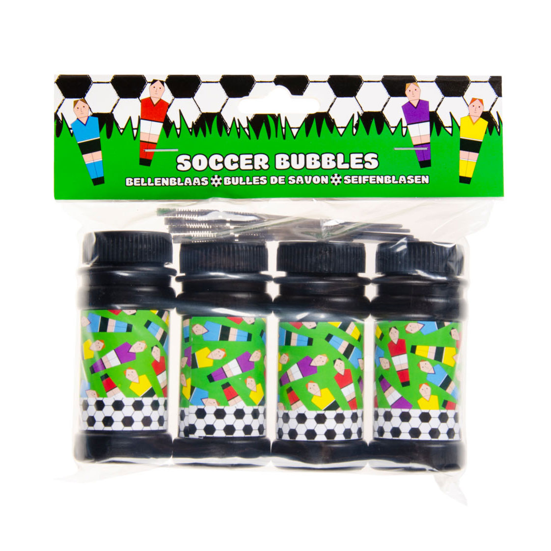 Bubbelblåsan fotboll, 4x50 ml