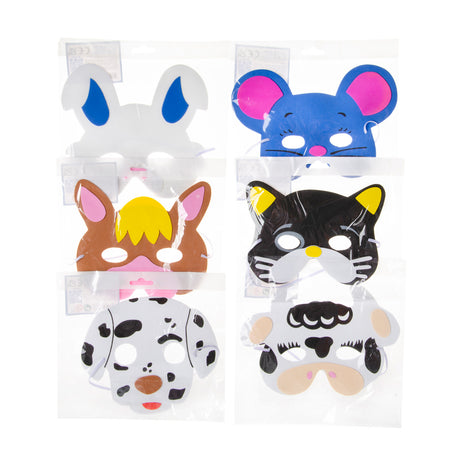 Masque en mousse Duckiez animal de la ferme