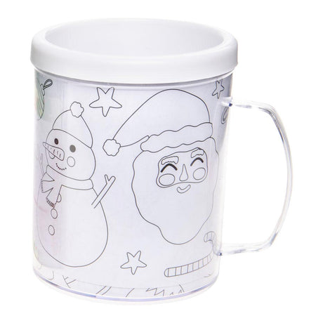 Duckiez coloriez votre propre tasse de Noël