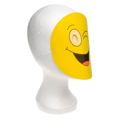 Masque en mousse Duckiez visage souriant
