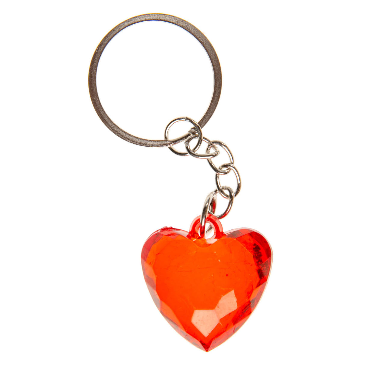 Duckiez porte-clés coeur transparent