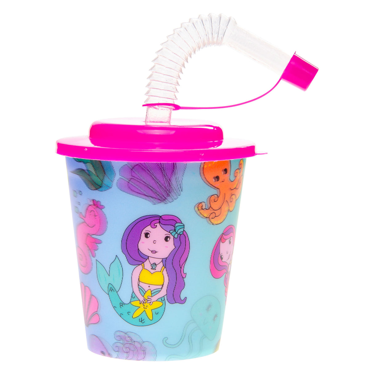 Coupe Duckiez avec couvercle et sirène de paille, 12e.