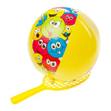 Racket Duckiez avec un visage qui rit