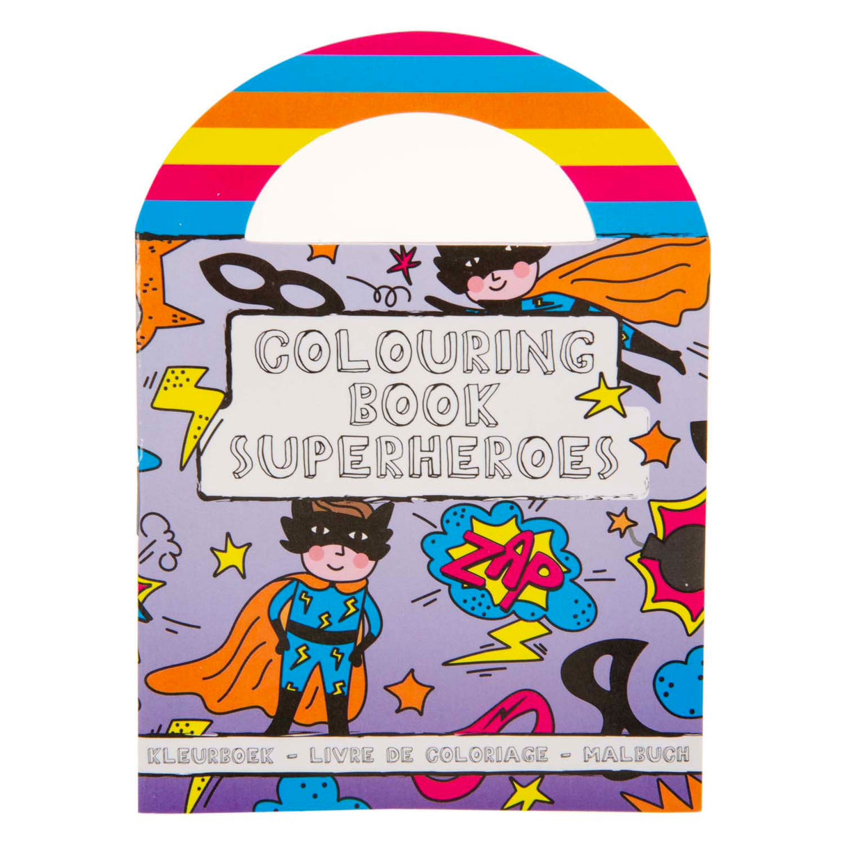 Livre de coloriage Duckiez avec autocollants de super-héros
