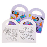 Livre de coloriage Duckiez avec autocollants de super-héros