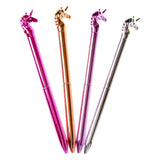 Stylo à bille licorne métallique Duckiez
