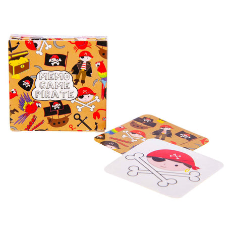 Duckiez mini jeu mémo pirate, 28 cartes