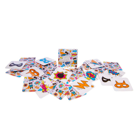Duckiez mini jeu mémo super-héros, 28 cartes