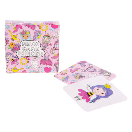 Duckiez mini jeu de mémo princesse, 28 cartes