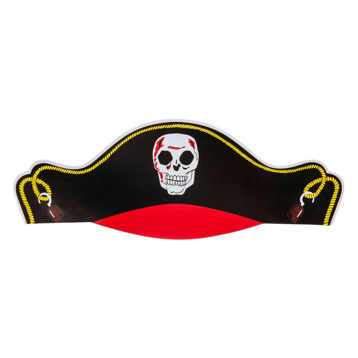 Chapeau de pirate en carton Duckiez
