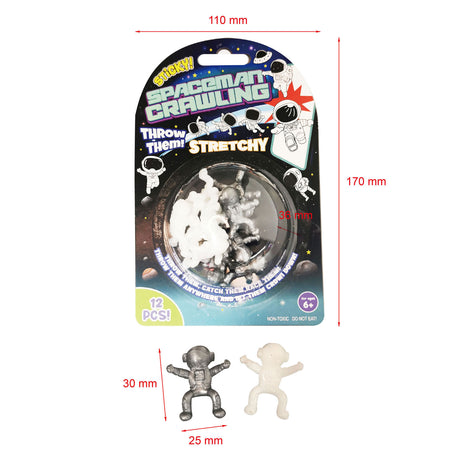 Crawlers d'astronaute collants Duckiez - 12pcs.