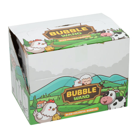 Mini souffleur à bulles animaux de la ferme Duckiez - 24 pcs.