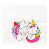 Duckiez gomme licorne et arc-en-ciel