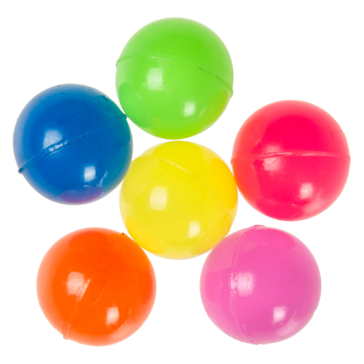 Duckiez stuiterballen in neon kleur - 100st.