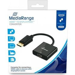 Adaptateur de câble mediarange mrcs175 noir