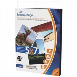 Gamme support papier photo 13 x 18 cm 220 g m² blanc brillant 50 feuilles
