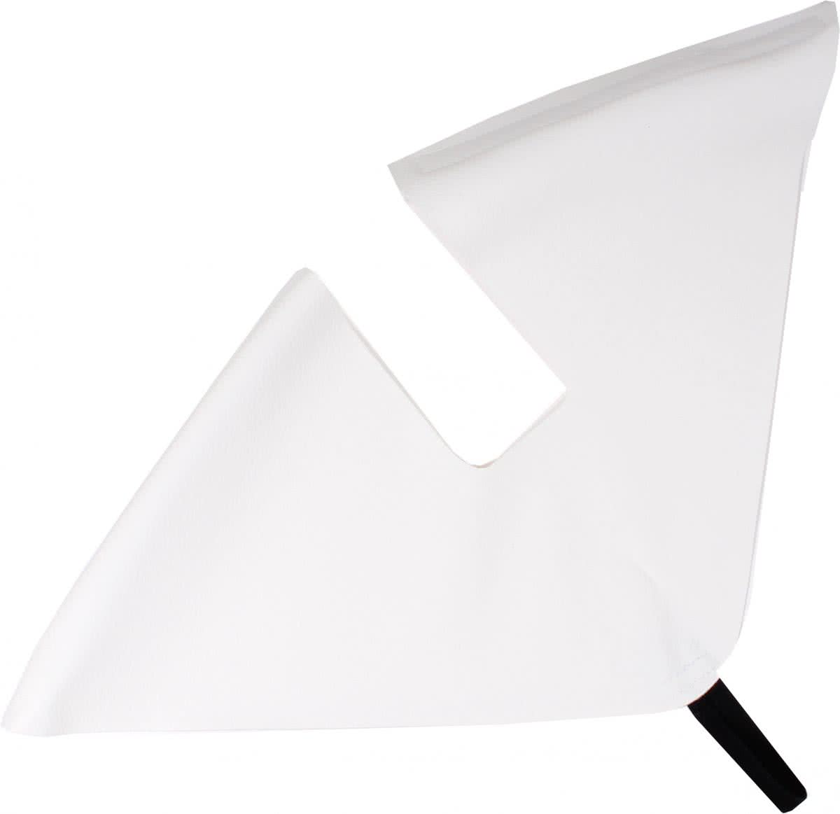 Hesling protège-robe 28 n0.5 tissu laqué blanc manta