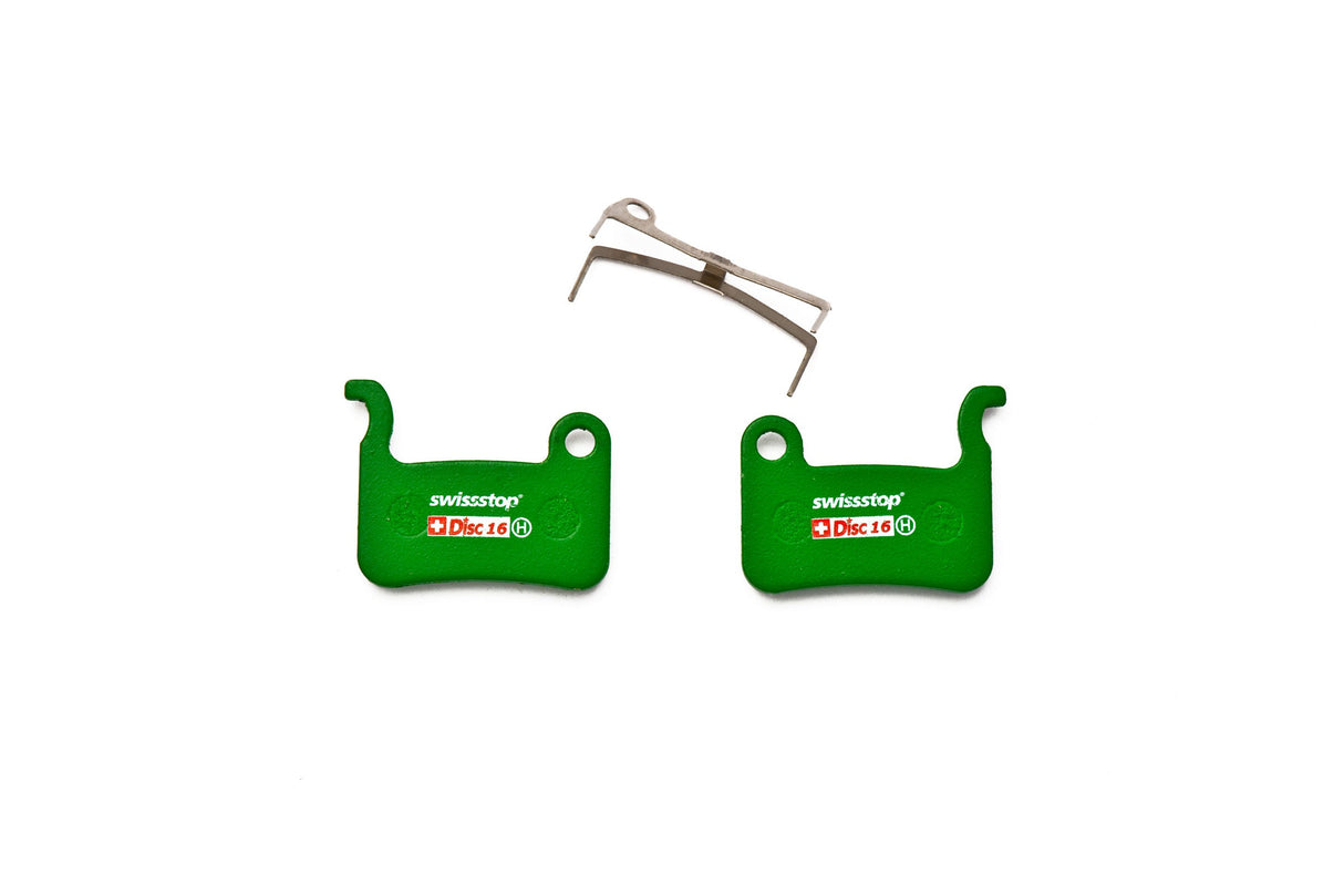 Swissstop - jeu de plaquettes de frein disque 16 c - shimano, trp