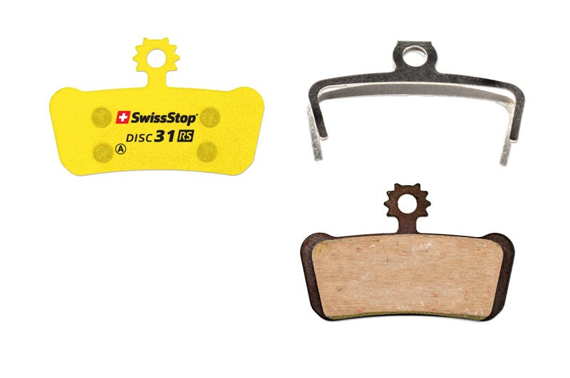 Swissstop - jeu de plaquettes de frein disque 31 rs - avid, elixr, sram guide