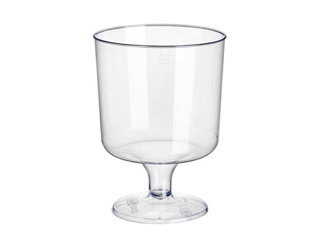 Verres à vin rouge Papstar 200ml transparents ps 10pcs