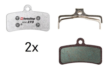 Swissstop 34 e shimano trp tektro rever paire de plaquettes de frein à disque pour vélo électrique