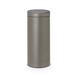 Poubelle Brabantia Touch Bin - 30 litres - platine