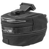 Sacoche de selle M-wave Tilburg grande avec fermeture à clic - noir