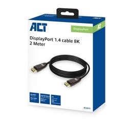 Kabel act zwart 12.5 mm
