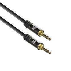 Câble de connexion audio act noir ac3605