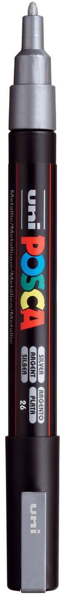 Posca uni marqueur peinture uni 3m argent