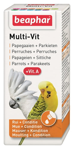 Beaphar Multi-VIT Parrot och stora parakiter