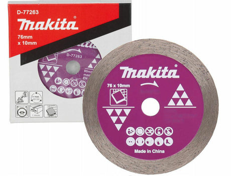 Accessoires Makita disque diamant 76x10x1.4mm - d-77263