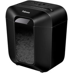 Destructeur de papier Fellowes lx25 noir coupe transversale