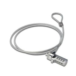 Verrou pour ordinateur portable Act Connectivity avec code numérique AC9015, protection contre le vol