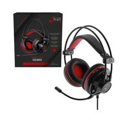 Mediarange mrgs300 casque noir, rouge