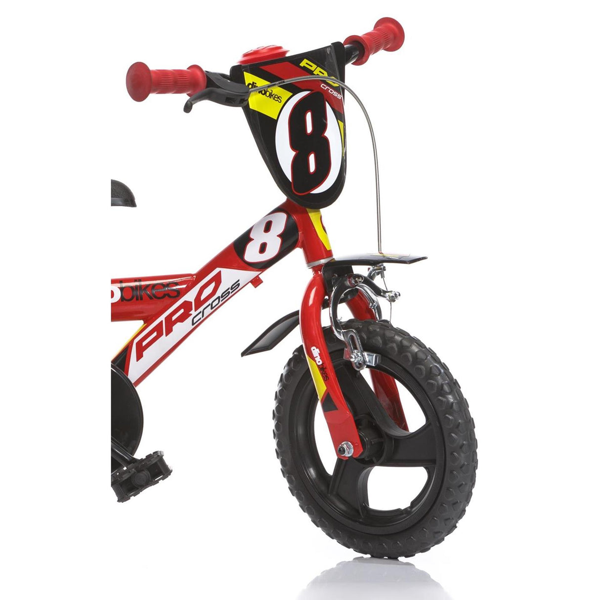 Dino Pro Cross 12 pouces 21 cm garçons piquant le noir rouge