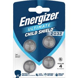 Enerdis pile bouton électrificateur ultime lithium 3v cr2032 (4pcs)
