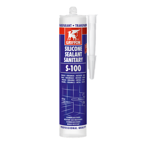 Mastic silicone Griffon s-100 blanc 310ml