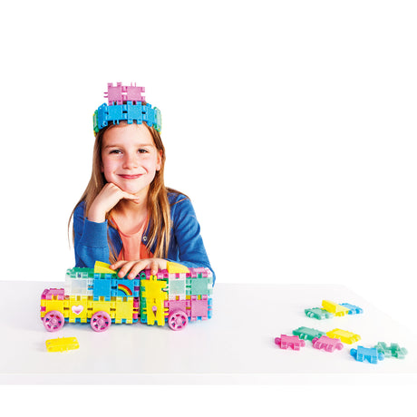 Blocs de construction Clics - jeu de construction à paillettes 8 en 1