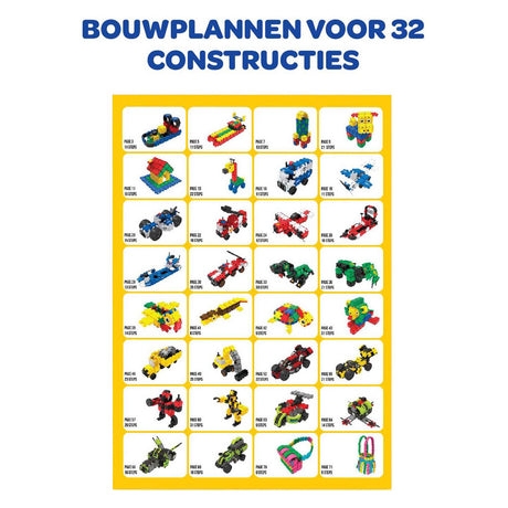 Cahier de construction Clics - 32 plans de construction
