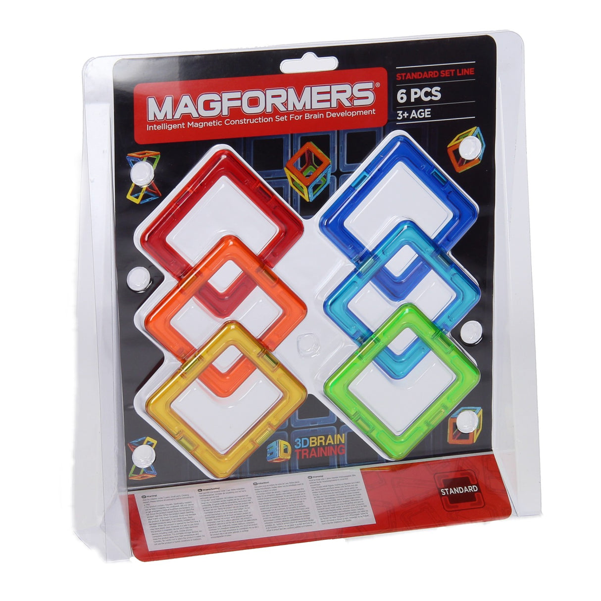 Magformers Set Carré, 6 pcs.
