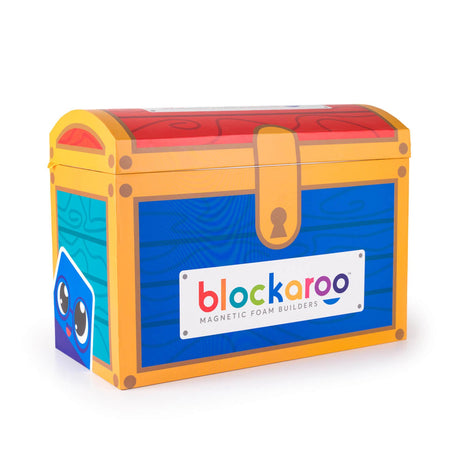 Blocs en mousse magnétique Blockaroo, boîte au trésor, 100 pcs.