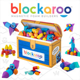 Blockaroo magnetisk skum blokkerer Treasury Box, 100dlg.