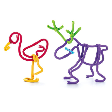 Bâtons de construction flexibles Spaghetteez 3D Art, 70 pcs.