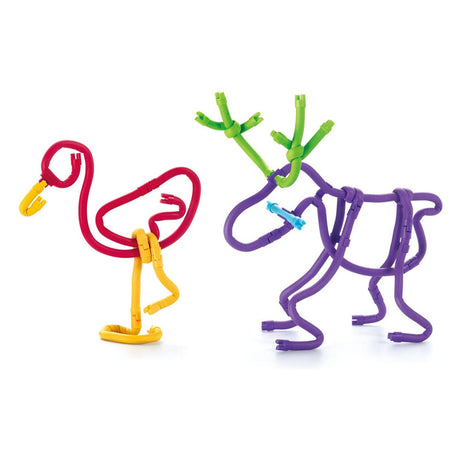 Bâtons de construction flexibles Spaghetteez 3D Art, 160 pcs.