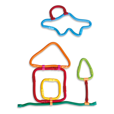 Bâtons de construction flexibles Spaghetteez 3D Art, 160 pcs.