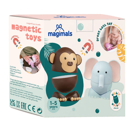 Clics Magimals Wably Wobly Safari Magnetic Tow