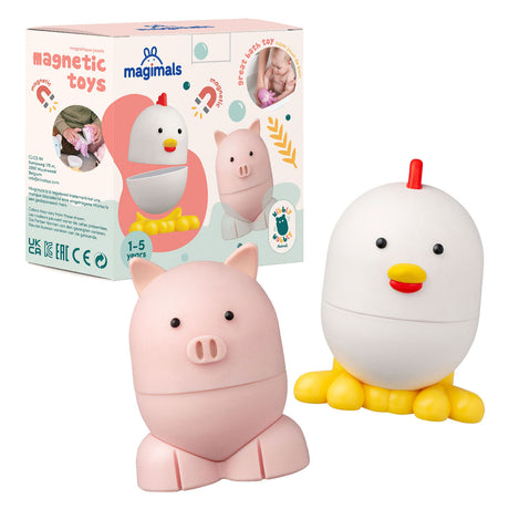 Jouets magnétiques de la ferme bancale de Magimals Wilby