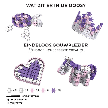 Clics nano - constructeurs fantastiques, 125 pcs.