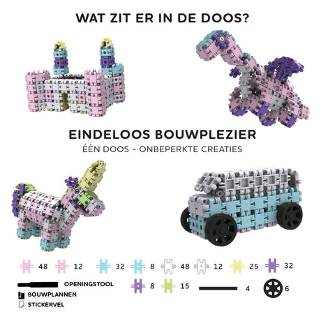 Clics nano - constructeurs fantastiques, 250 pcs.